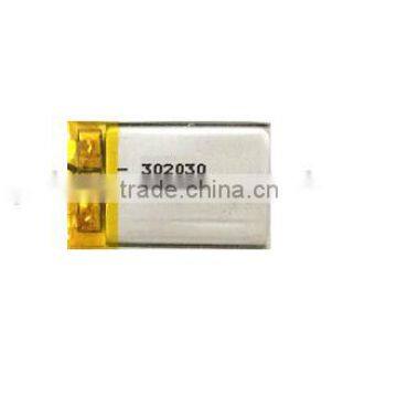 3.7v li-polymer battery 032030