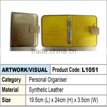 leather personal organiser