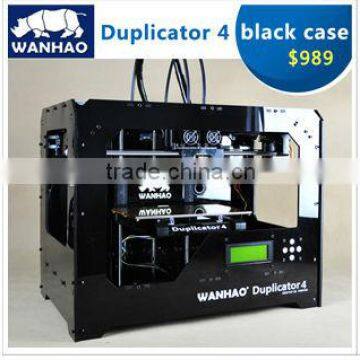 Hot sell Build 3D printer in machinery with 2 free filaments ABS/PLA