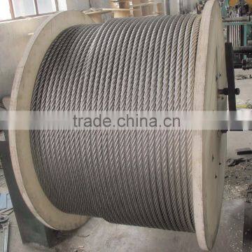 AISI316 Stainless Steel 7x19 Rope 10 mm Diameter Length 2000 meters