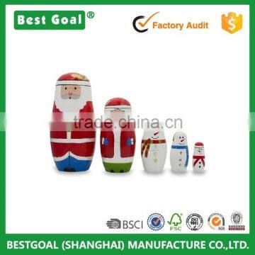 Santa wholesale russian nesting dolls