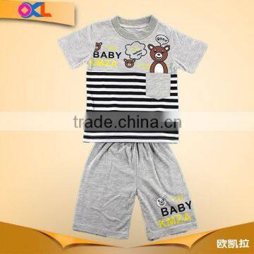 Cheap price made in china boy sports clothing set