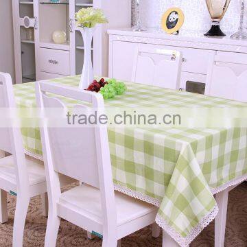 Eco-friendly Printed Mini Check in Different Colors Cotton Table Cloth ,Printed Table Cloth photo-3