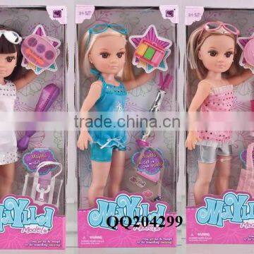 Baby Doll Toy 17 Inch Short Hair Toy doll Girl Gift Fashion Dolls
