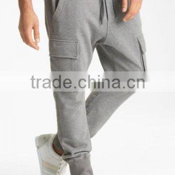 Mens baggy sweatpants/Sweatpant joggers with side seam pockets