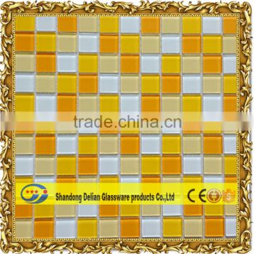 instant mosaic white glass tile