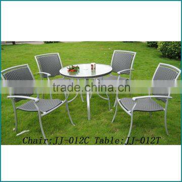 PE rattan outdoor garden furniture JJ-012TC