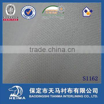 fusible resin interlining for collar S1162