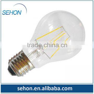 Alibaba express home lighting filament a60 led lamp e27 edison bulbs, e27 led light bulbs