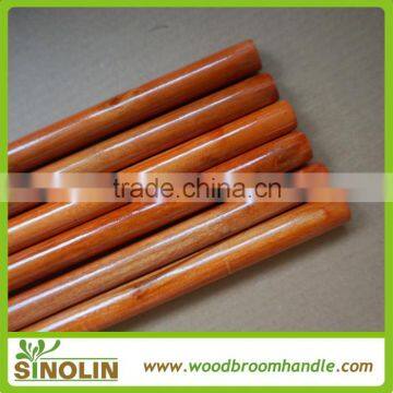 wholesale lacquer powder painted wooden broom stick