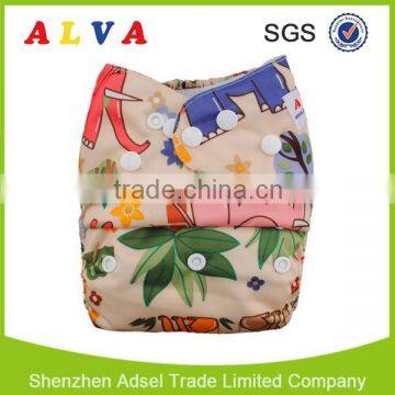 ALVA aio printed cloth diapers