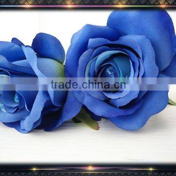 artificial royal blue rose flowers