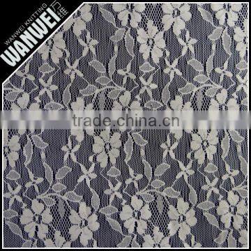 7 Discount High Quality new arrival soft hand feeling black polyester curtain lace 3123