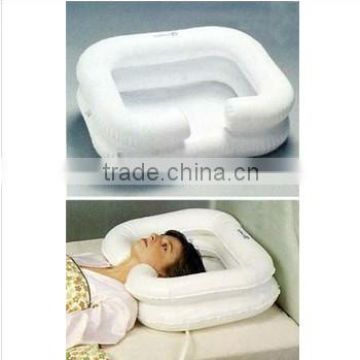 Disability aids Homecare plastic Inflatable Hair Wash Basin