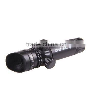 Funpowerland 2 Mounts Rail Mount Outside Adjustable Switch Tactical Red/Green Dot Laser Sight Scope w/ Rail Mount