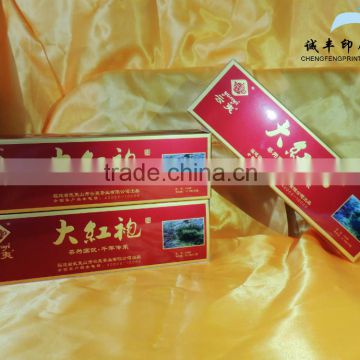 High quality Aluminiun foil paper box folding paper box for tea package