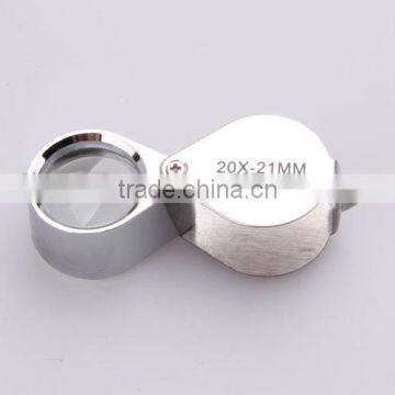 20X 21mm All metal magnifier for jewelry