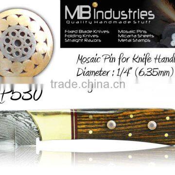 Mosaic Pins for Knife Handles MP530 (1/4") 6.35mm