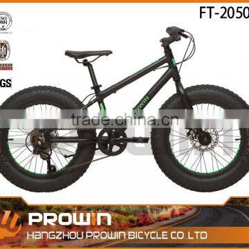 2016 20 inch fat bike/fat tire bicycle 20"*4.0/ fat boy bmx bike(PW-FT20501)