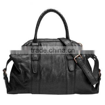 Hot sale high quality cow leather unisex travel bag MD6013