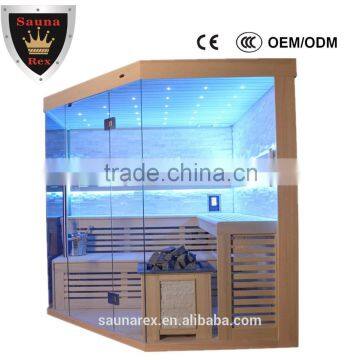 Good quality dry steam Sauna steam Room with sauna heater