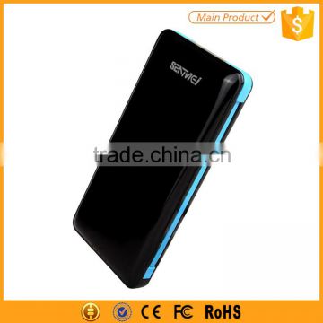 2016 new power bank 6000mah with charging cable