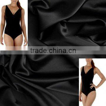 Soft handfeel stretch sexy girl nylon solid color bikini swimwear fabric/ bathing suits