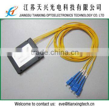 1.5M casste SC/UPC 1x4 port fibre optic splitter