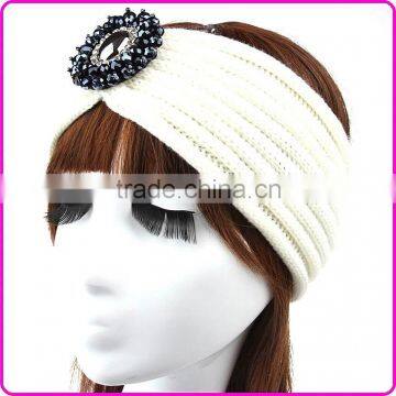 Wholesales New Winter Warm Pttern Best Hand Headband For Girls