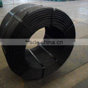 High Tension Low Relaxation Prestressed Concrete Steel Strand ASTM A416 Grade 270 photo-3