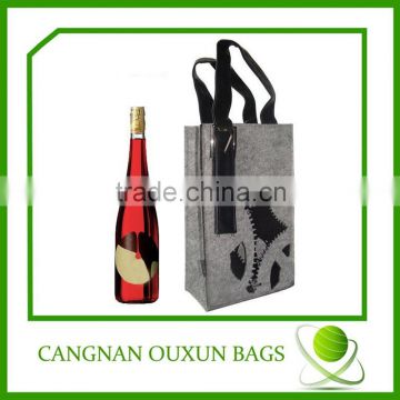 Hottest sale felt wine bag