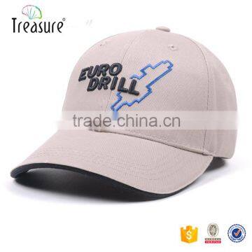 Manufacture china custom hat supplier 3D embroidery logo hot designer baseball cap