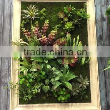 Good sell atificial plants fake grass wall art