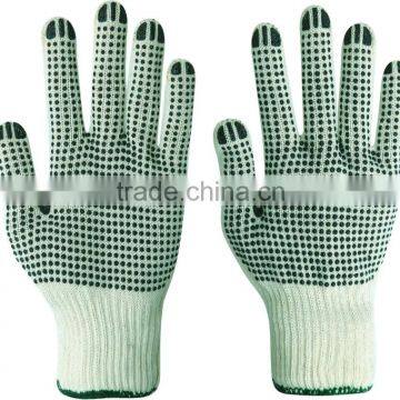 PVC dotted anti-static anti-skidding working gloves