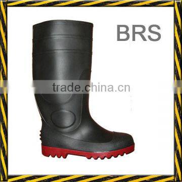pvc safety boots for mining and industry