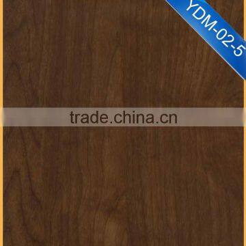 YDM-02-5 3mm wood grain fireproof UV coating pvc tiles