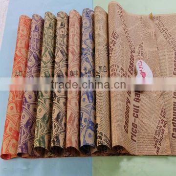 cheap different types of kraft paper,80gsm kraft paper for packing gifts types of gift wrapping paper