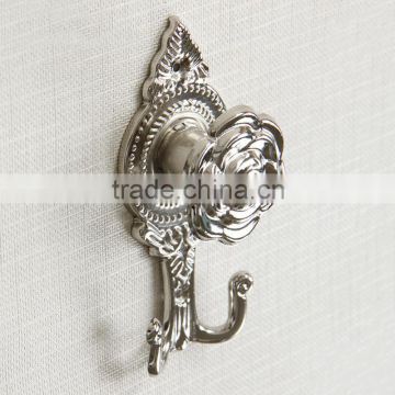 wholesale plastic curtain holdback hook wall mounted peony