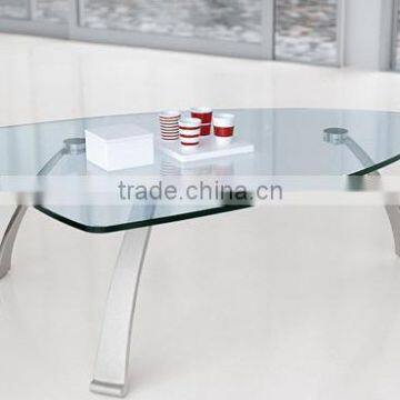 shaped glass table top