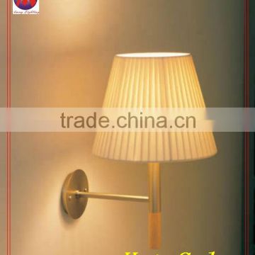 contemporary sconce wall lighting with white fabric shade MB902