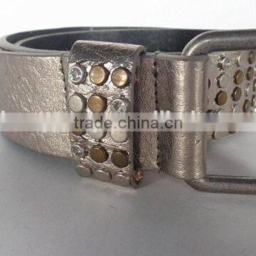 Unisex Studded Belt, Cheap Leather Belt,metal Belt