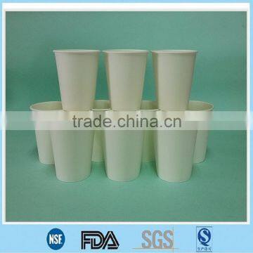 buy disposabla hot drinking paper cup/ coffee and tea cup with lids/customer logo printed paper cup