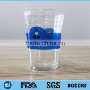 Custom Logo 16oz PET Wholesale Disposable Plastic Cup                        
                                                Quality Choice