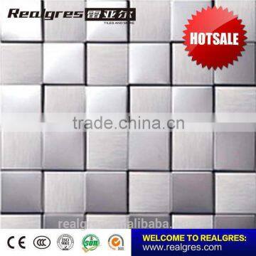 Durable unique color stainless steel mosaic tile