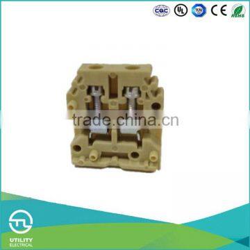 UTL Export Products Plastic Electrical Miniature Wiring Screw Terminal Blocks For Weidmuller 380V 2.5mm