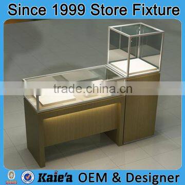 Jewelry display table/glass jewelry display table /jewellery display table design