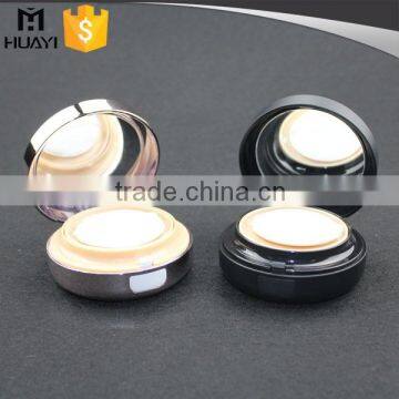 15g round shape bb cushion airless squeeze empty compact powder container