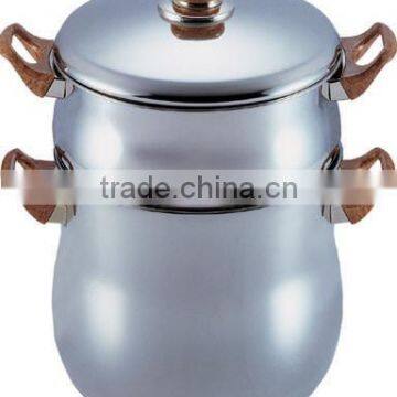 AH3612 Sainless Steel Double Boiler ( Steamer Set ) photo-6