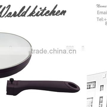 24cm removable handle forge fry pan