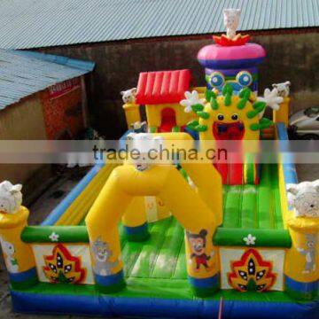 Cheap used commercial inflatable bouncer with slide, inflatable jumping castle, inflatable jumper